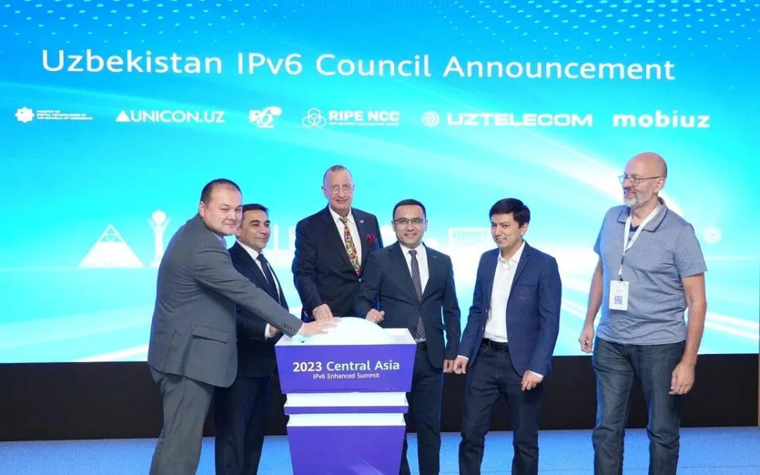 第一届中亚IPv6产业峰会圆满召开，乌兹别克斯坦mobiuz <b class='flag-5'>SRv6</b>中亚首商用发布
