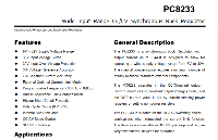 PC8233高耐压降压芯片内置<b class='flag-5'>CC</b>/<b class='flag-5'>CV</b>模式控制只需极少外围元件