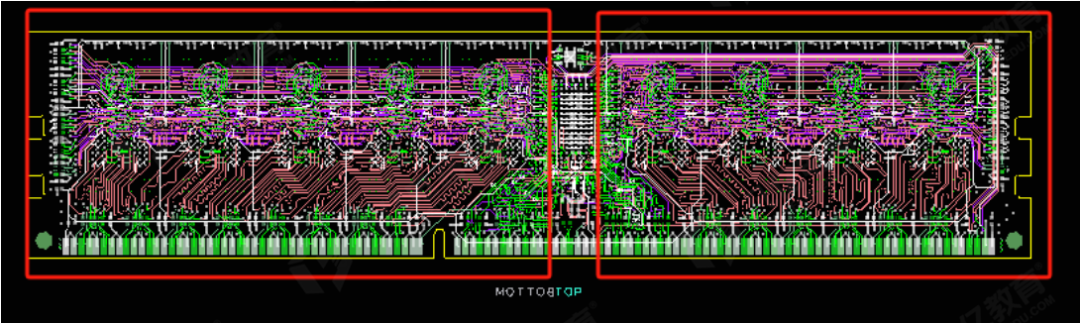DDR加终端匹配电阻和不加信号质量的区别