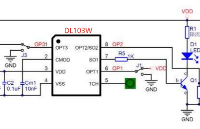 單通道雙輸出LED燈光控制觸摸芯片DL103W應用之PCB設計規范