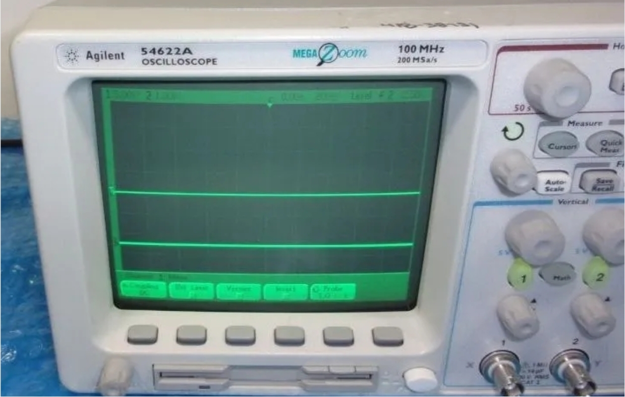 维修安捷伦54621A示波器无法检测到信号案例