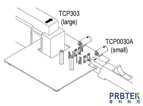 泰克TEKTRONIX电流探头TCP202A的功率测量偏斜和校准夹具说明