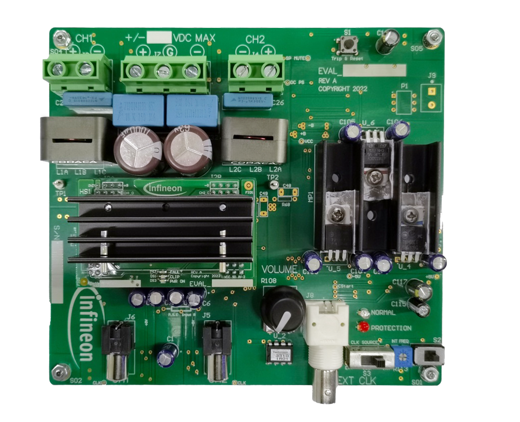 為高音質而研制，應用于英飛凌EVAL_MA5302MS參考設計中的數字功放電感