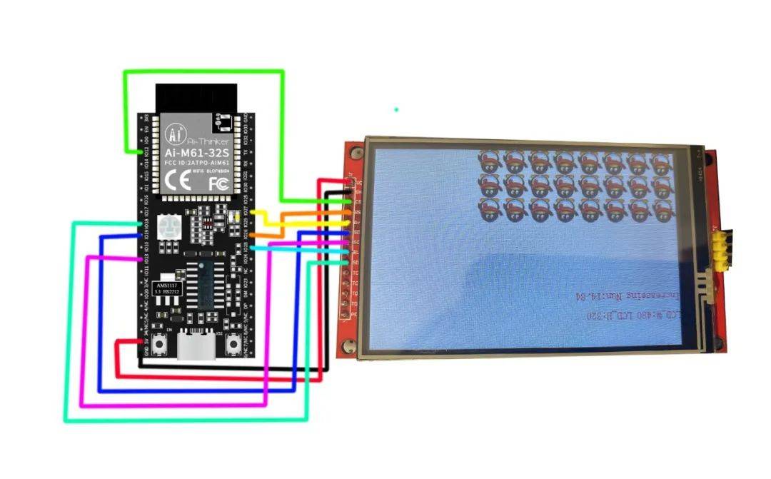 【<b class='flag-5'>外设</b><b class='flag-5'>移植</b>】<b class='flag-5'>Ai-M61</b>-32s <b class='flag-5'>开发板</b>+3.5寸SPI彩屏