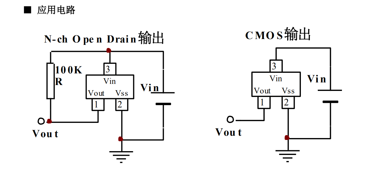 FS61C24MR電壓檢測器芯片IC泛海微 封裝SOT-23 CMOS N溝道2.4V
