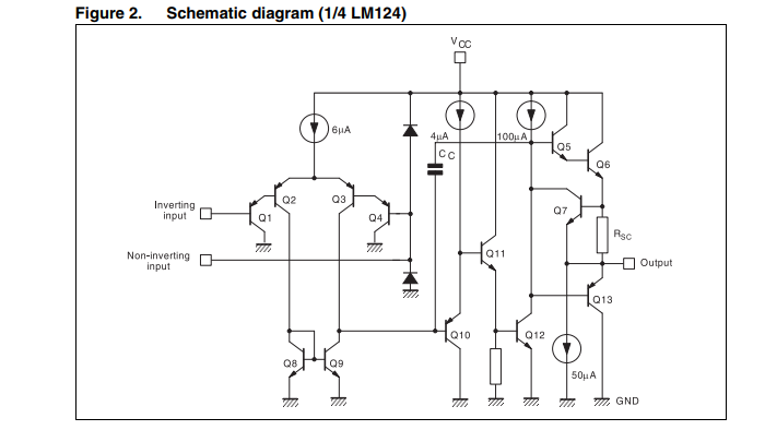 LM324DT運算放大器四路放大器數輸出電流40MA封裝SOIC?14或SOP14