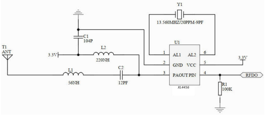 433&amp;315Mhz射频IC芯片 XL4456，支持常用的1527&amp;2262协议