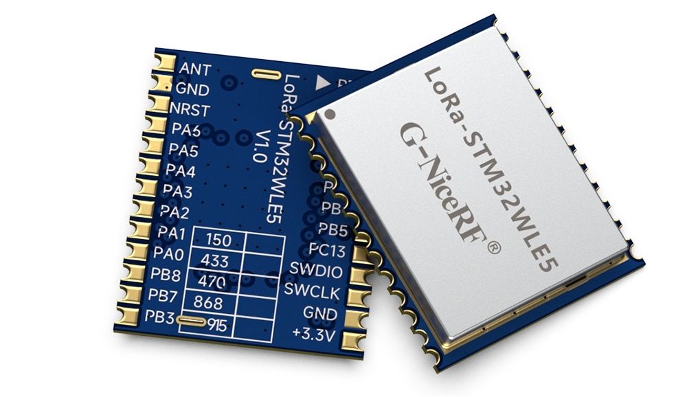 LoRa扩频调制SOC无线模块-内置ARM、工业级晶振