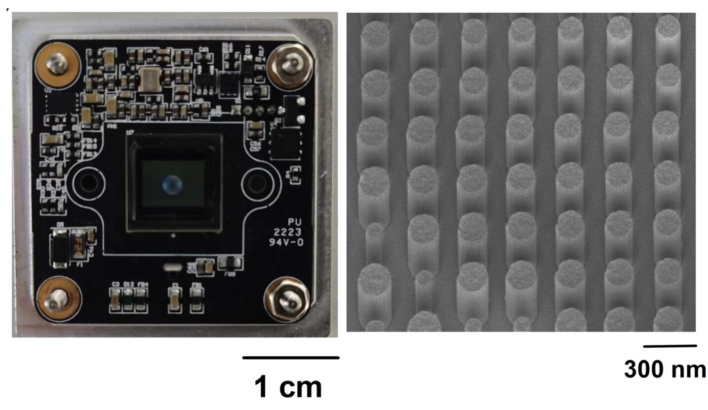 <b class='flag-5'>研究人员</b>利用人工智能提升超透镜相机的图像质量