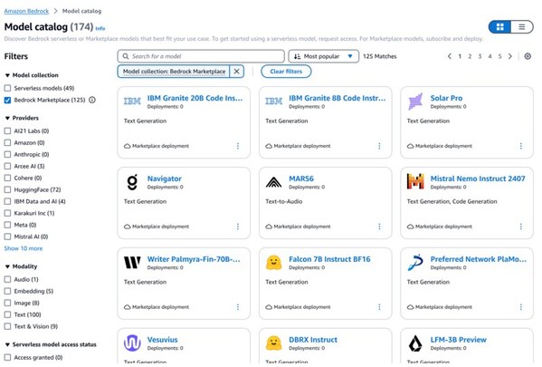 <b class='flag-5'>Amazon</b> <b class='flag-5'>Bedrock</b>推出多個新<b class='flag-5'>模型</b>和全新強大的推理和數(shù)據(jù)處理功能