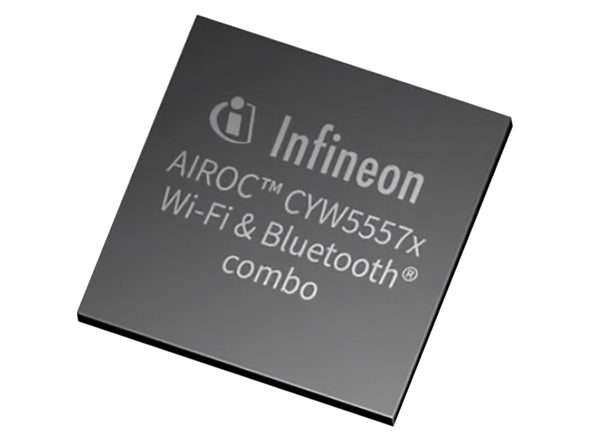 # Infineon AIROC? CYW5557x <b class='flag-5'>Wi-Fi</b> <b class='flag-5'>6E</b>三頻/BLUETOOTH <b class='flag-5'>5</b> SoC