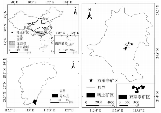 基于 NDVI 和地物波譜的稀土礦尾砂地植被恢復成效分析