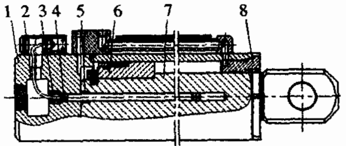 內置磁致伸縮<b class='flag-5'>位移</b><b class='flag-5'>傳感器</b>的推移油缸