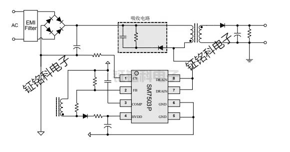 SM7503P原边控制芯片：解锁 85Vac - 265Vac 小功率电源芯片