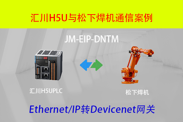 EthernetIP轉DeviceNet網關實現匯川PLC與DeviceNet焊機的協議轉換與實時控制