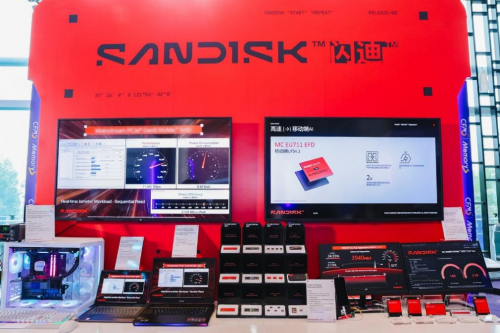 Sandisk<b class='flag-5'>閃</b><b class='flag-5'>迪</b>攜UFS 4.1<b class='flag-5'>存儲</b>解決方案亮相CFMS  MemoryS 2025