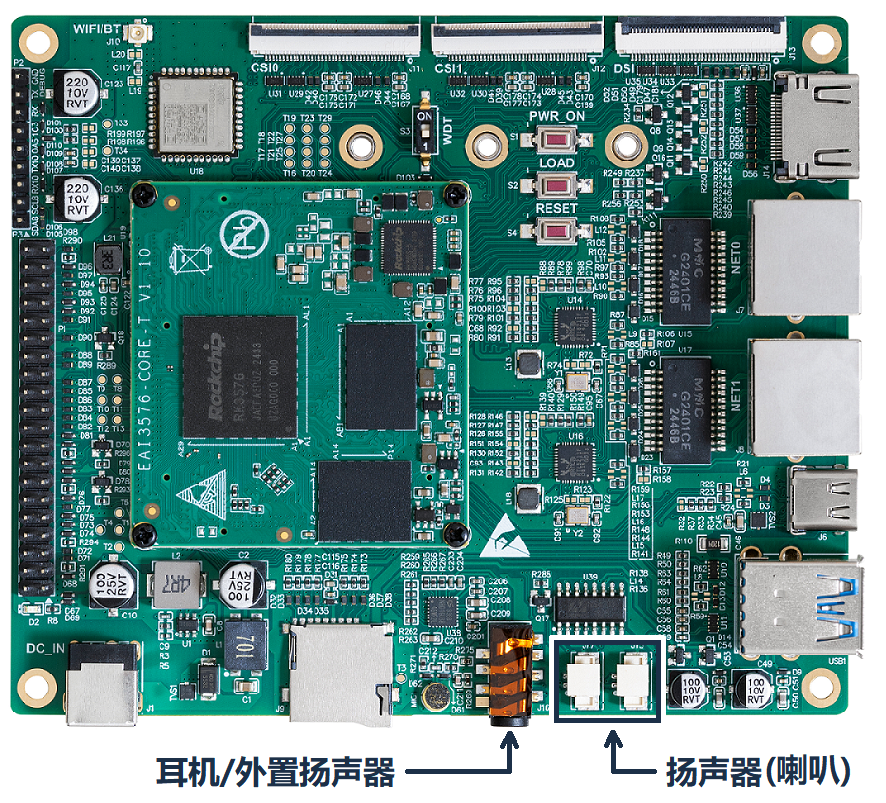 基于<b class='flag-5'>RK3576</b><b class='flag-5'>開發板</b>的揚聲器和耳機使用說明