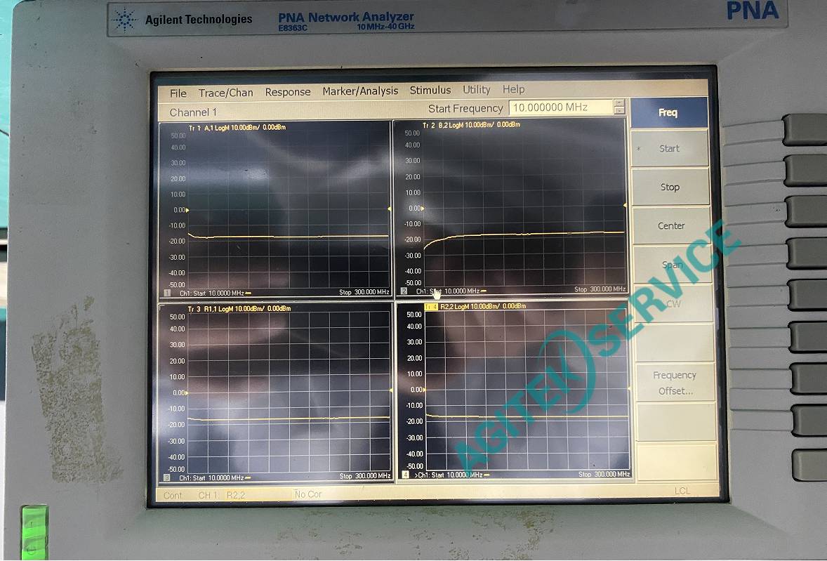 <b class='flag-5'>Agilent</b><b class='flag-5'>安捷倫</b><b class='flag-5'>E</b>8363C二端口<b class='flag-5'>網(wǎng)絡(luò)分析儀</b>B2跡線<b class='flag-5'>故障</b>安泰<b class='flag-5'>維修</b>過程