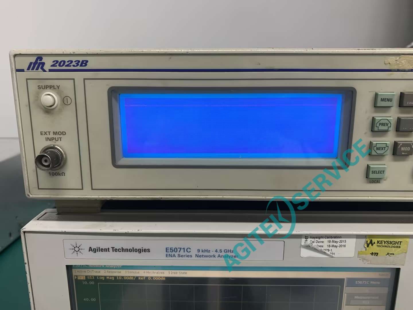 艾法斯2023B-2.05G<b class='flag-5'>射頻信號源</b>開機藍屏故障排除維修案例
