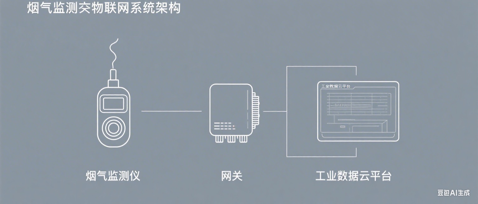 工業物聯網解決方案：煙氣排放實時監測系統