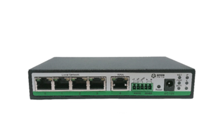 工業(yè)型4G路由器，多網口、安全，防護等級 IP30
