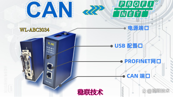 Profinet轉CAN網關如何實現profinet與can協議互轉
