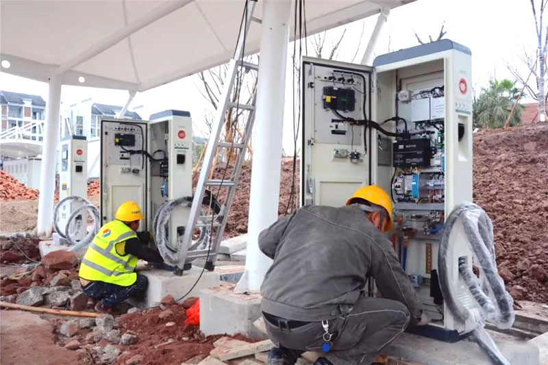 建設(shè)新能源汽車充電站基本流程