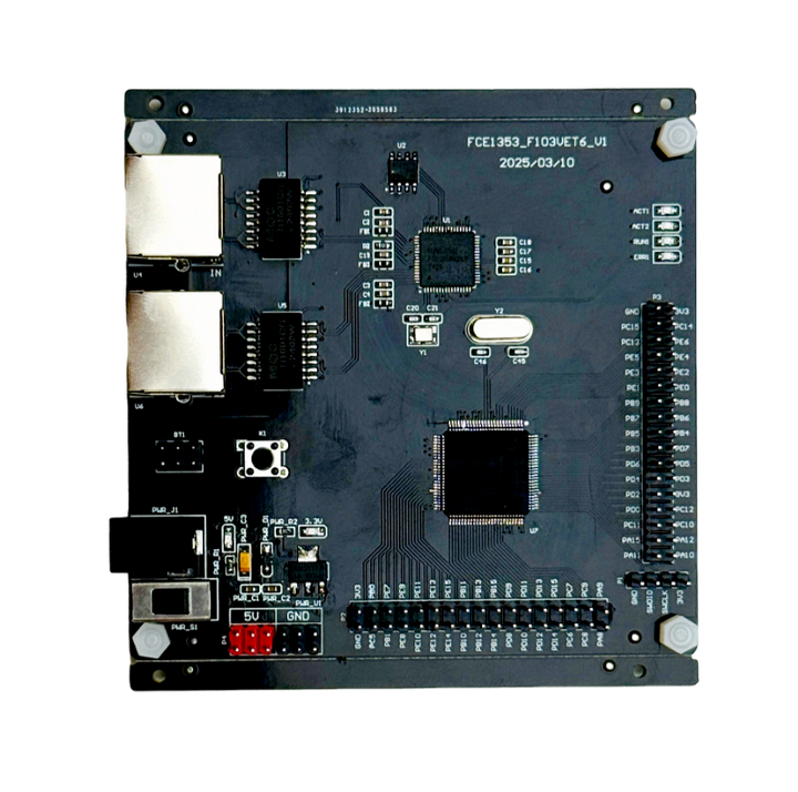 引腳兼容替代LAN9253 的FCE1353與STM32F103開發(fā)板I/O功能詳解