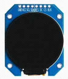 CW32模塊使用 1.28寸圓屏LCD彩色顯示屏