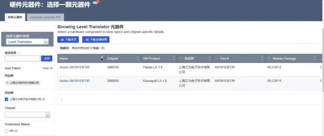  【新品发布】艾为推出SIM卡电平转换AW39103，成功通过高通平台认证