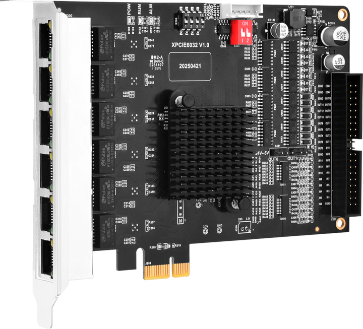 全球首創(chuàng)！PCIe超實時6通道EtherCAT<b class='flag-5'>運動</b><b class='flag-5'>控制卡</b>上市！