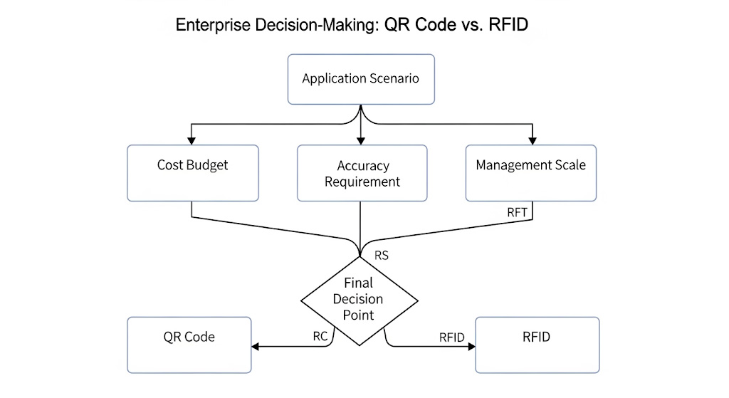 從二維碼到 RFID，企業(yè)該怎么選？