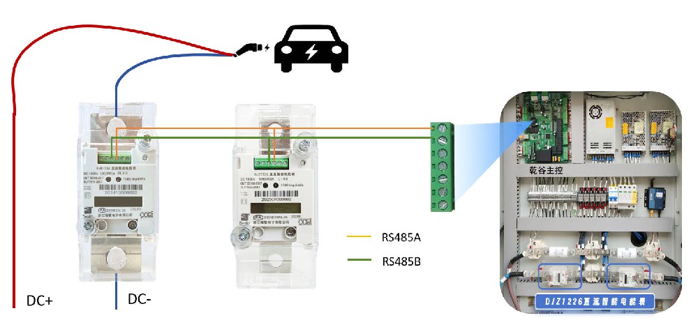 ?多電能表RS485并聯(lián)接入充電樁主板的技術(shù)<b class='flag-5'>說明</b>