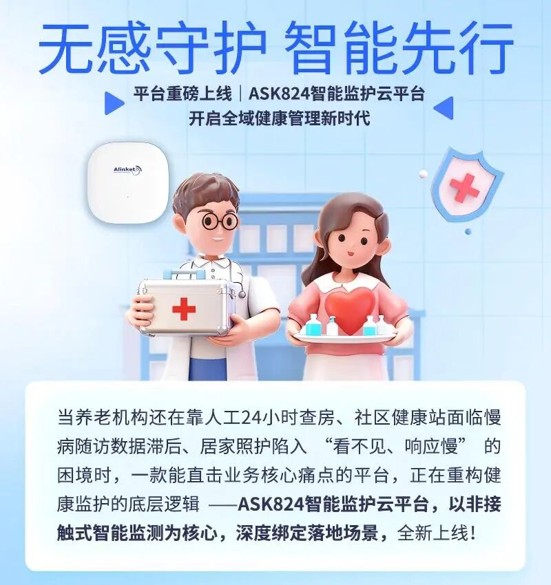 自連科技ASK824智能<b class='flag-5'>管理</b>后臺上線：<b class='flag-5'>讓</b>照護更精細，<b class='flag-5'>管理</b><b class='flag-5'>更輕松</b>