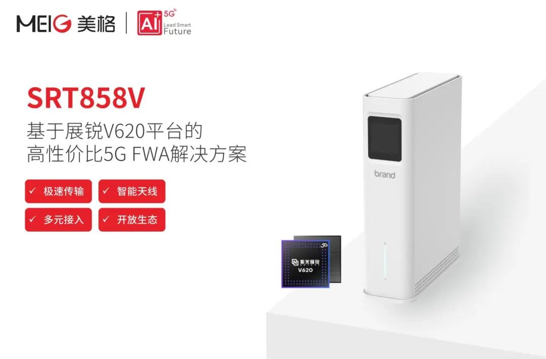 MWC Doha 2025｜美格智能全新发布基于展锐V620平台的高性价比5G FWA解决方案