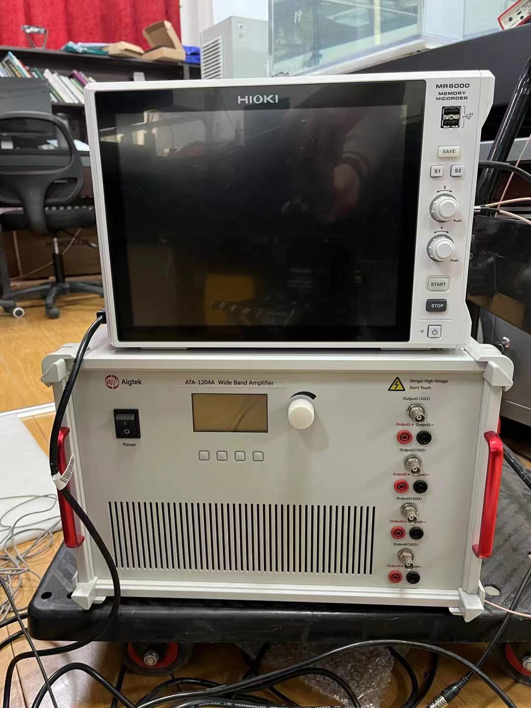 功率放大器基于声光偏转效应的声场重建实验的应用