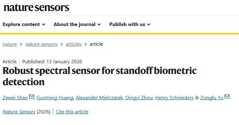 《Nature Sensors》創(chuàng)刊第三篇論文，中國青年學(xué)者發(fā)表，遠(yuǎn)程測<b class='flag-5'>心率</b>更準(zhǔn)了！