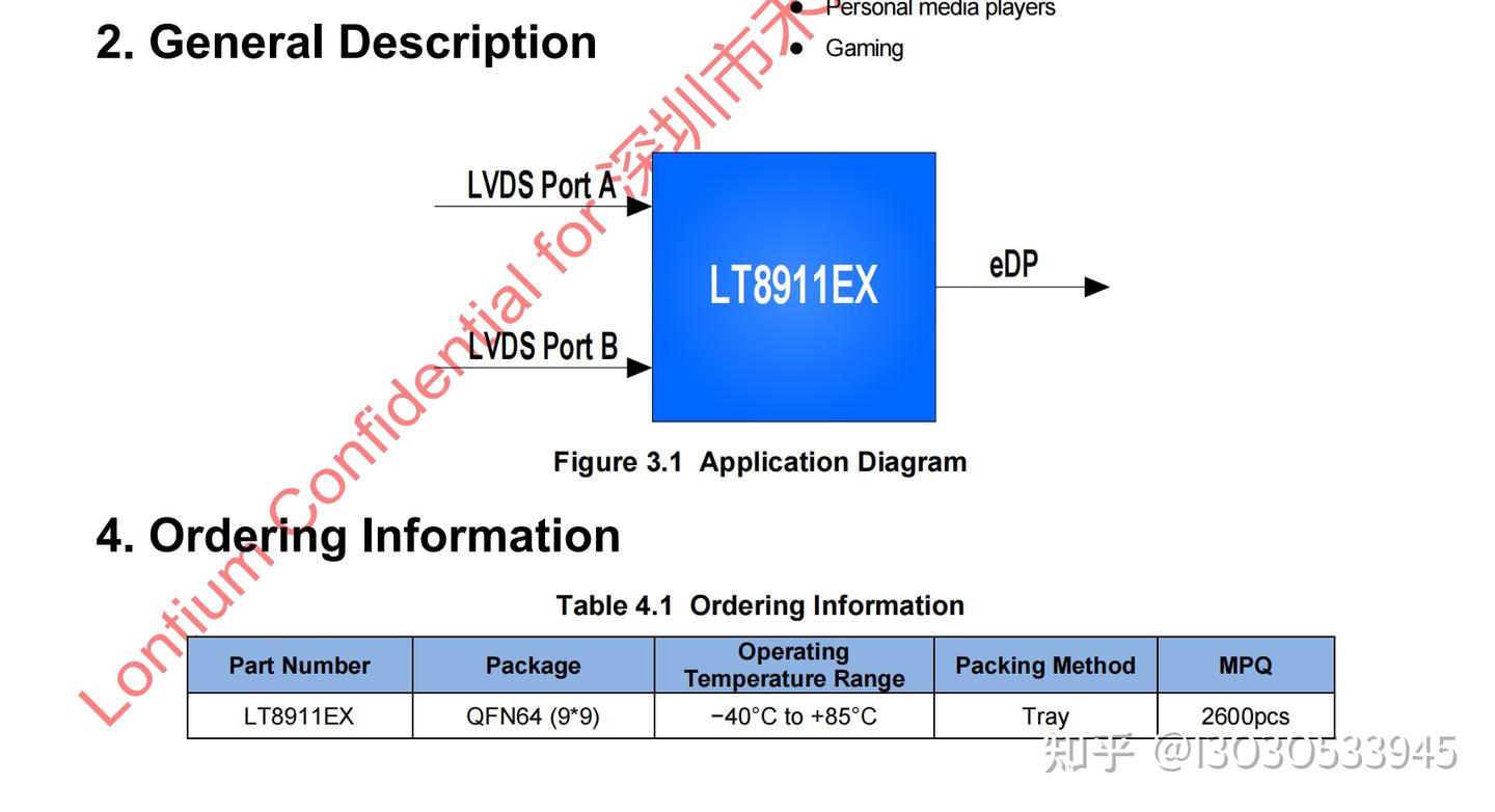 <b class='flag-5'>LT</b>8911EX <b class='flag-5'>LVDS</b>轉(zhuǎn)EDP視頻<b class='flag-5'>轉(zhuǎn)換</b>芯片