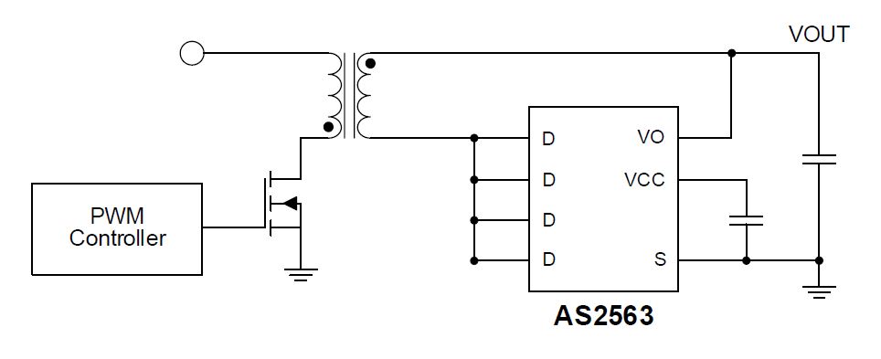 AS2563 <b class='flag-5'>60V</b> 13mR 高性能<b class='flag-5'>開關(guān)電源</b>同步整流芯片
