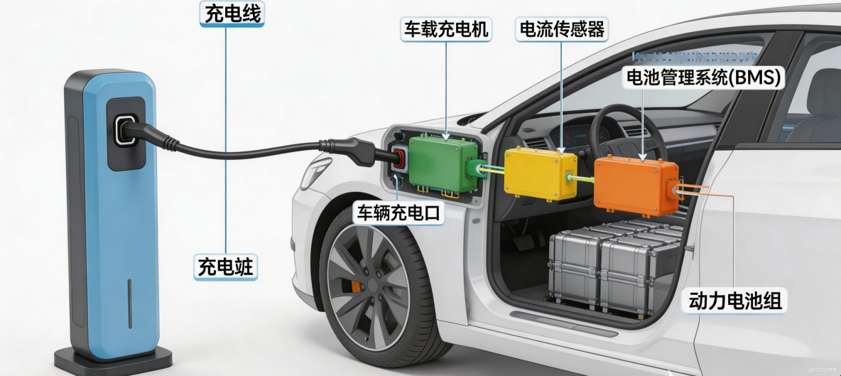 ?為什么<b class='flag-5'>電動車</b><b class='flag-5'>充電</b>會越來越慢？電流傳感器在<b class='flag-5'>充電</b>系統中的作用