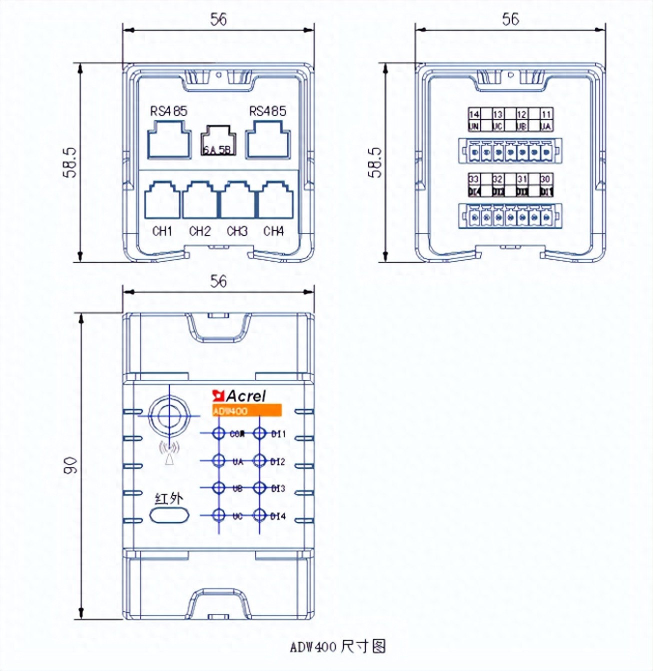 ADW400：安科瑞打造产污设施<b class='flag-5'>用电</b>“神经末梢”，精准感知<b class='flag-5'>环保</b>异常