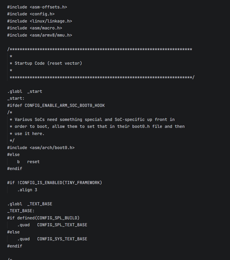 硬核拆解：U-Boot 的第一条指令到底做了什么？