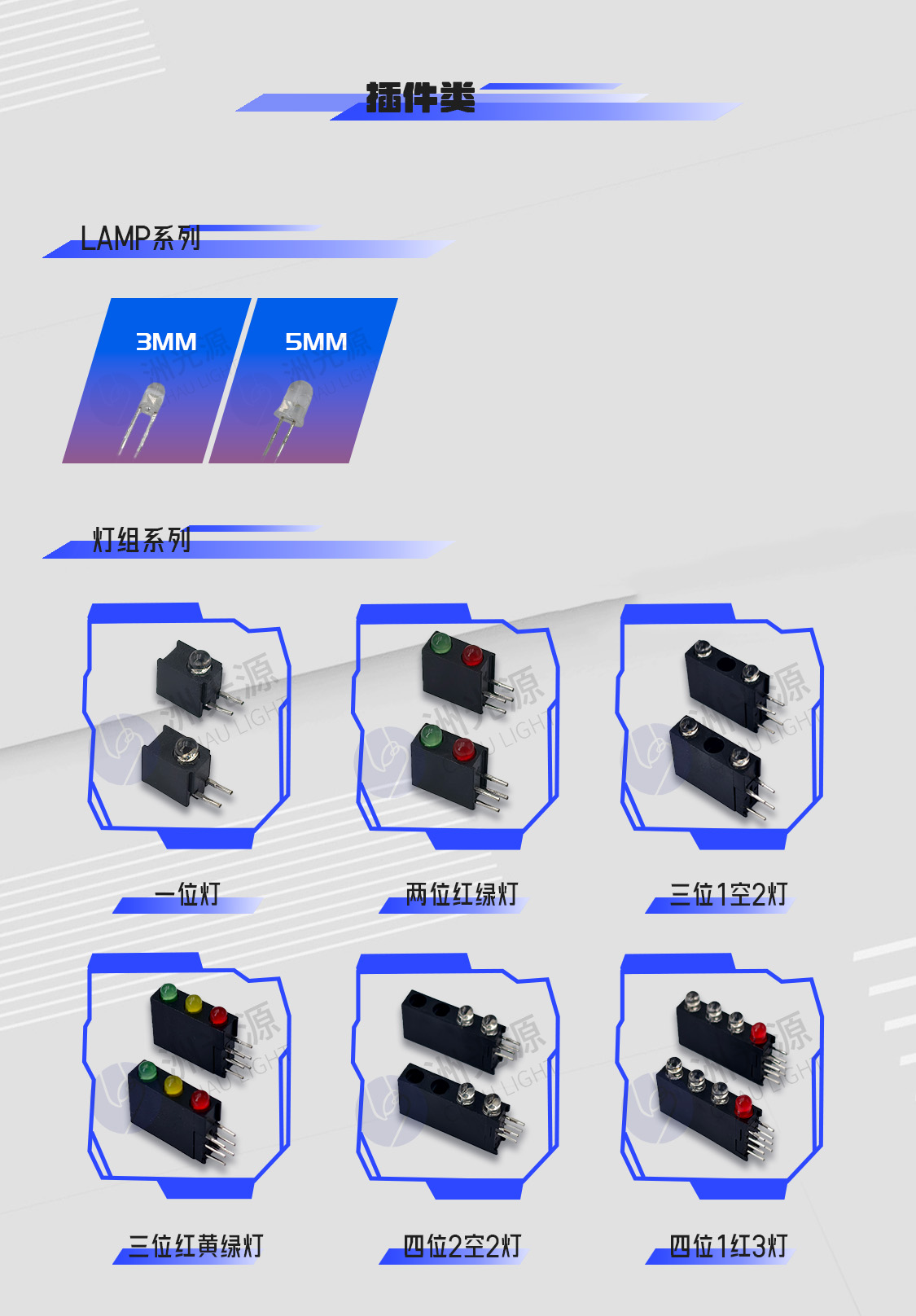 led