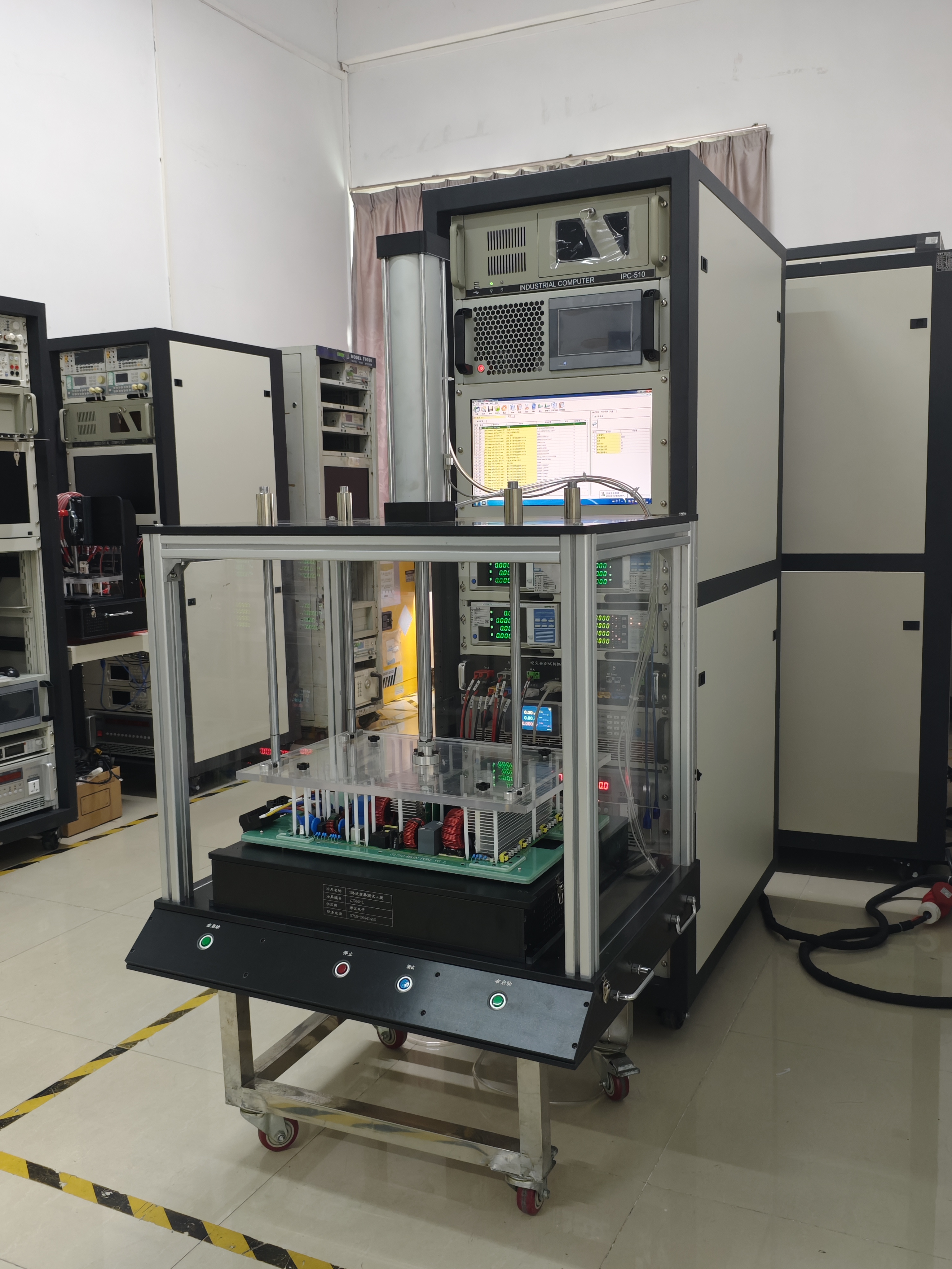 逆变器 PCBA 测试系统一站式检测方案 光伏储能主板综合性能测试设备
