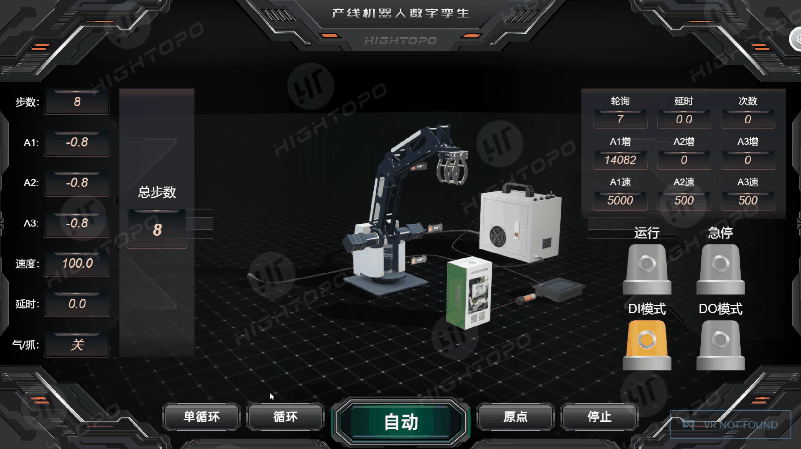 HT for Web 赋能工业产线机械臂数字孪生———流程工业实践方案