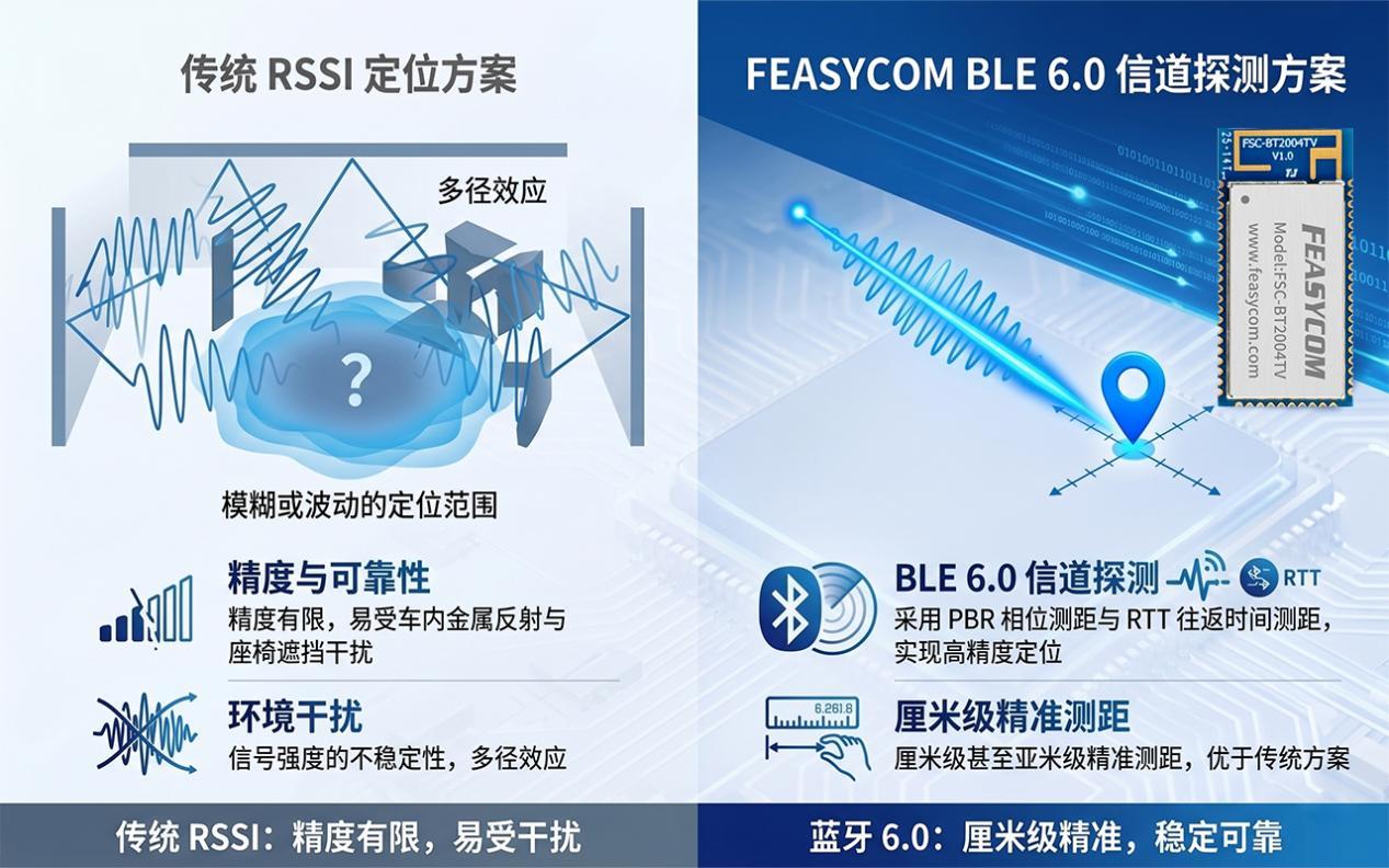 TI CC2745R10-Q1<b class='flag-5'>蓝牙</b><b class='flag-5'>6.0</b>模块<b class='flag-5'>实现</b>车载<b class='flag-5'>厘米</b><b class='flag-5'>级</b><b class='flag-5'>精准</b>测距