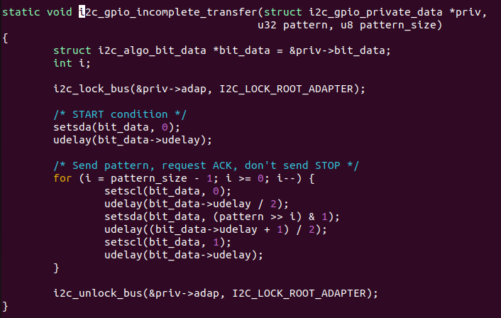 I2C