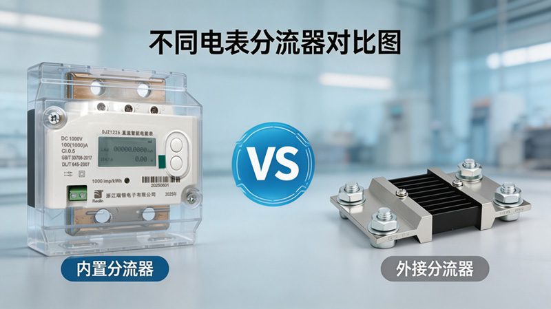 1000A大电流直流表，需用什么样的分流器？