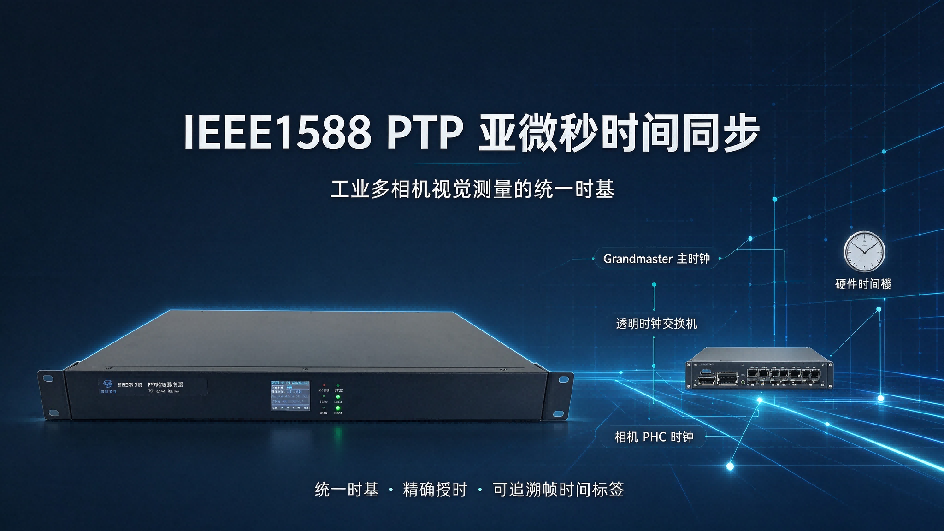 基于IEEE1588 PTP时钟服务器的工业相机亚微秒时间同步方案