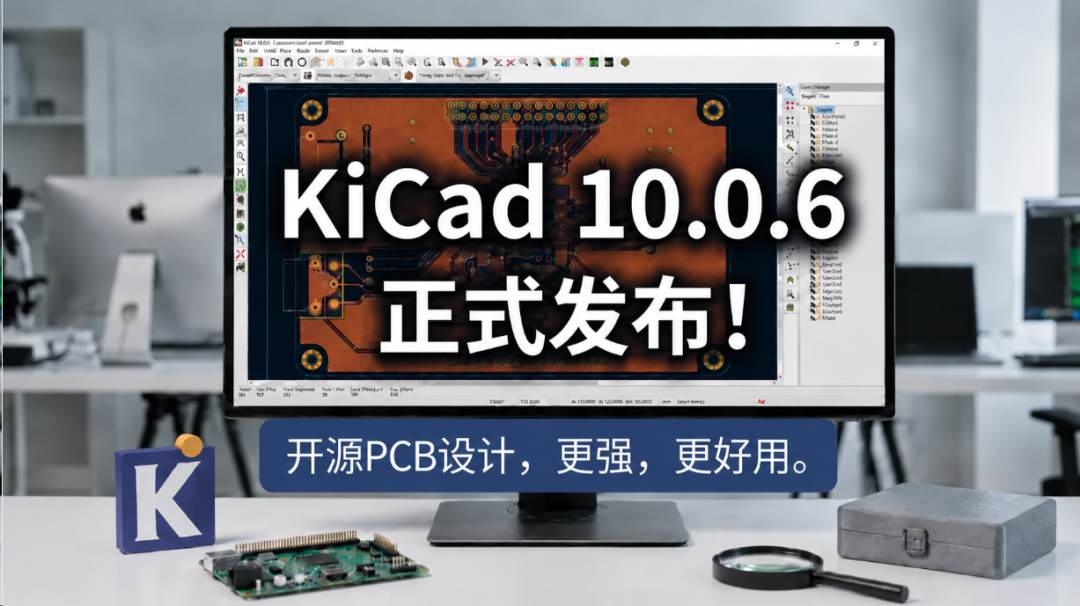 KiCad 10.0.6 正式发布!